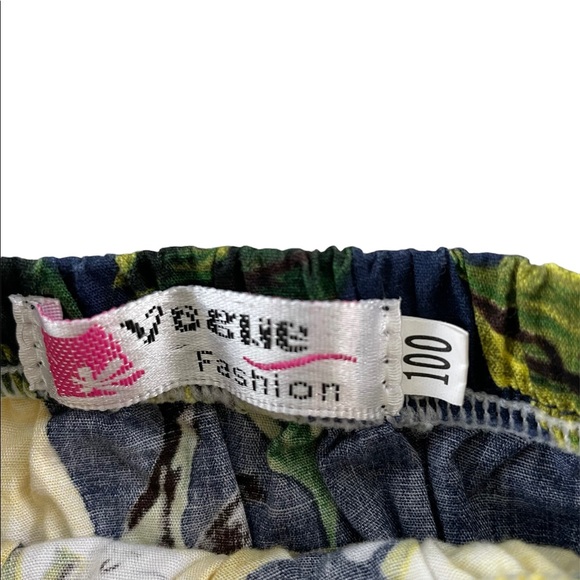 Girls Lemons 2T Off The Shoulder Romper - Picture 2 of 2